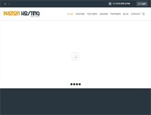 Tablet Screenshot of photonhosting.com